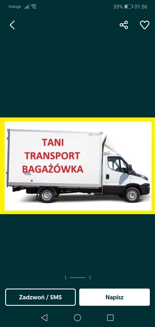 Przeprowadzki transport mebli agd itp 7dni 24h