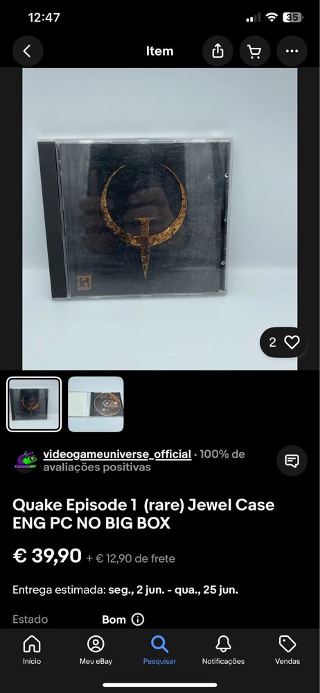 Jogo pc Quake I