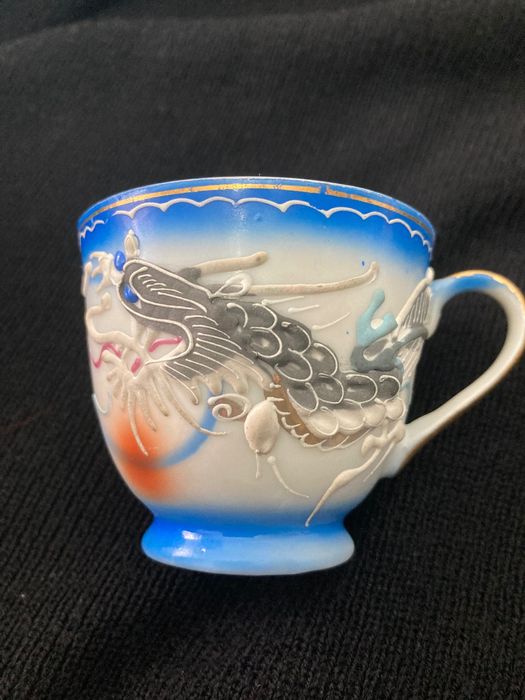 Serviço de café em porcelana japonesa