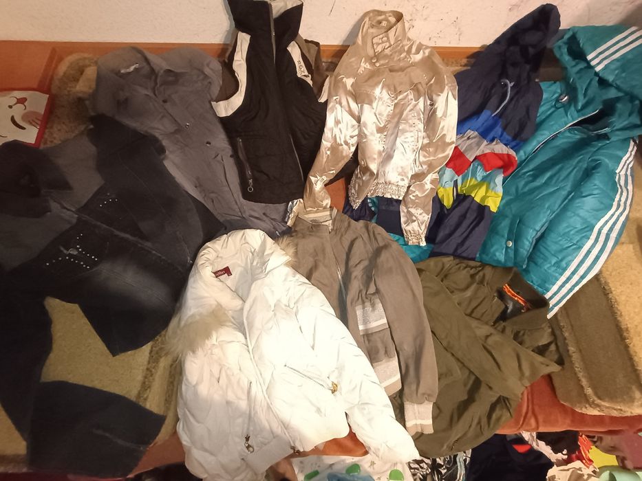 Пакет речей на дівчинку xxs-xs, куртки, спідниці, сфери, купальники