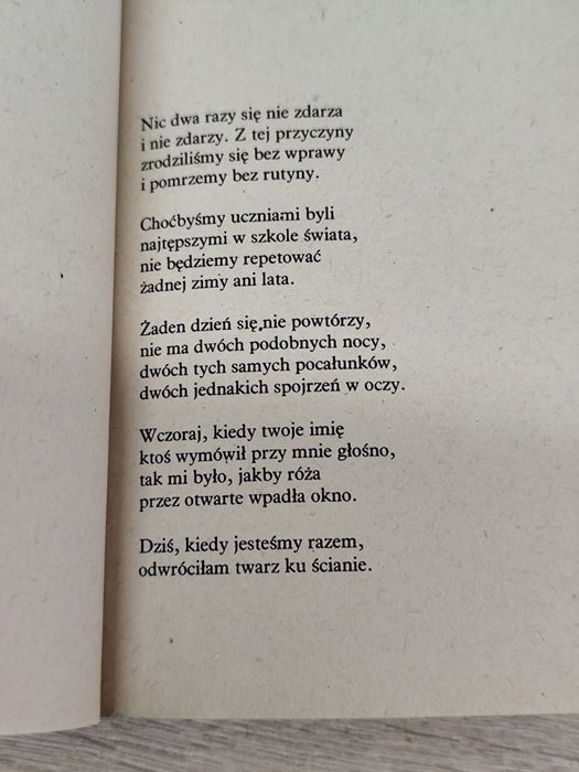 Wisława Szymborska Wybór wierszy PIW 1979
