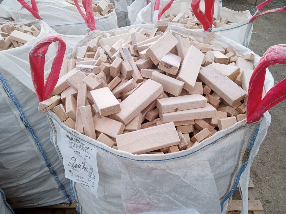 Drewno Bukowe Suche Klapki Big Bag 1M