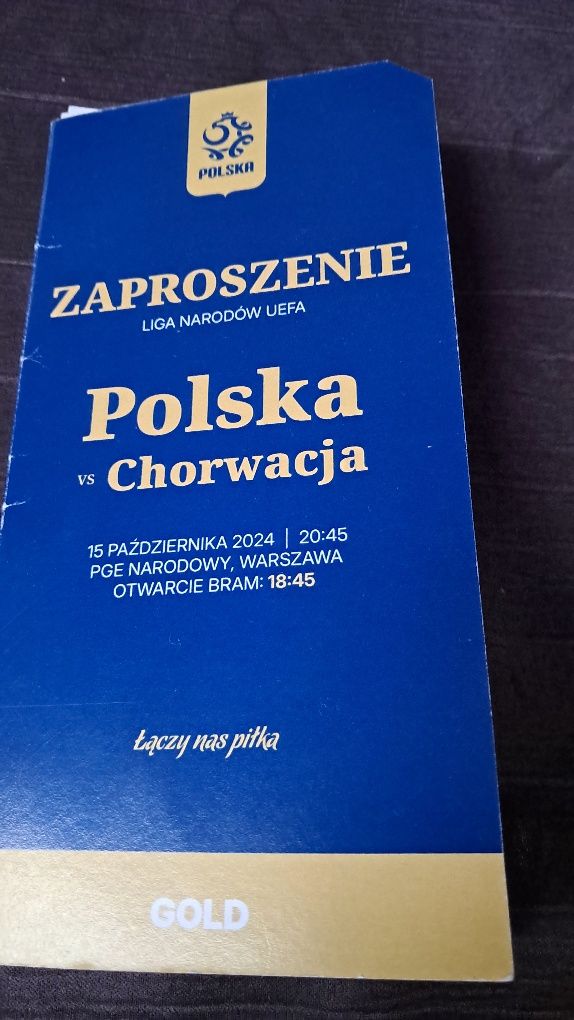 Bilety i zaproszenia na mecz piłkarski dla kolekcjonerów