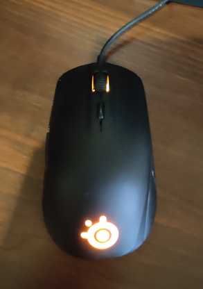 Миша SteelSeries Rival 100 USB Black.