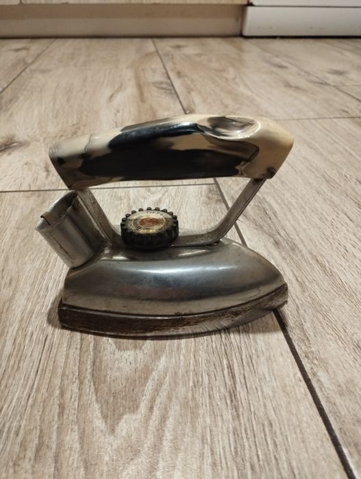 Żelazko małe mini stare PRL vintage stylowe