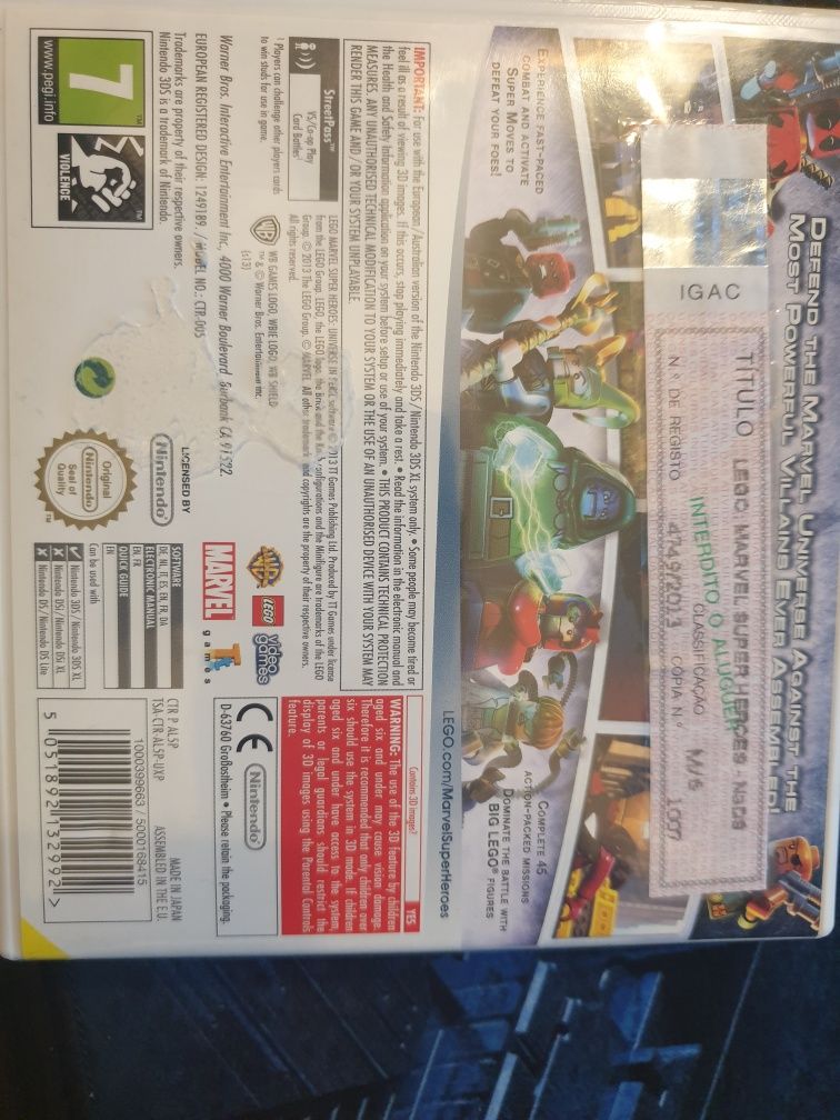 Jogo Nintendo 3DS