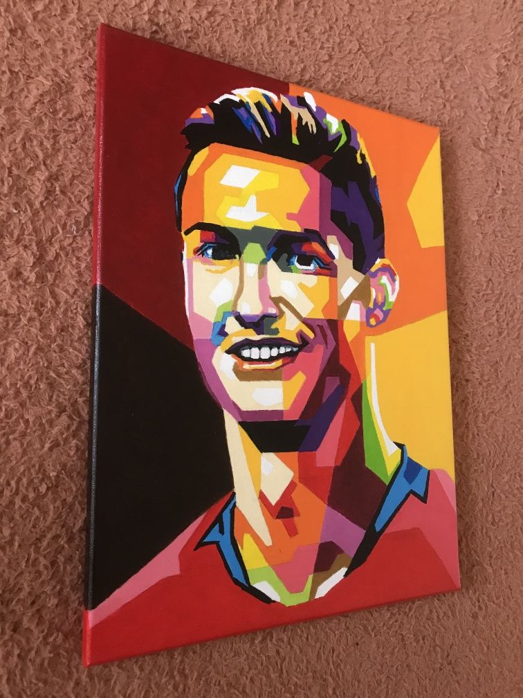 Obraz na płótnie Ronaldo 30x40 (prezent)