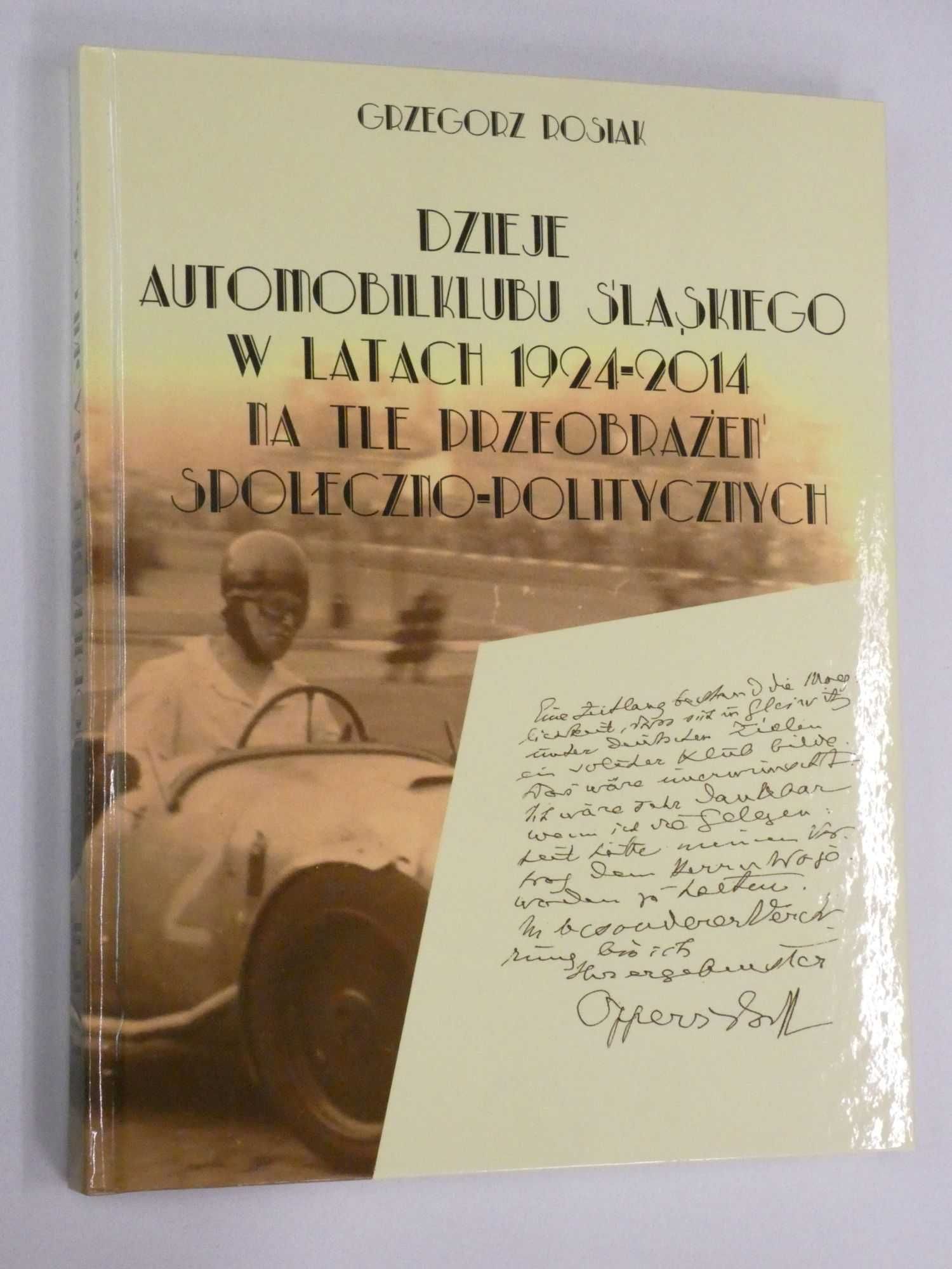 Dzieje automobilklubu śląskiego Rosiak