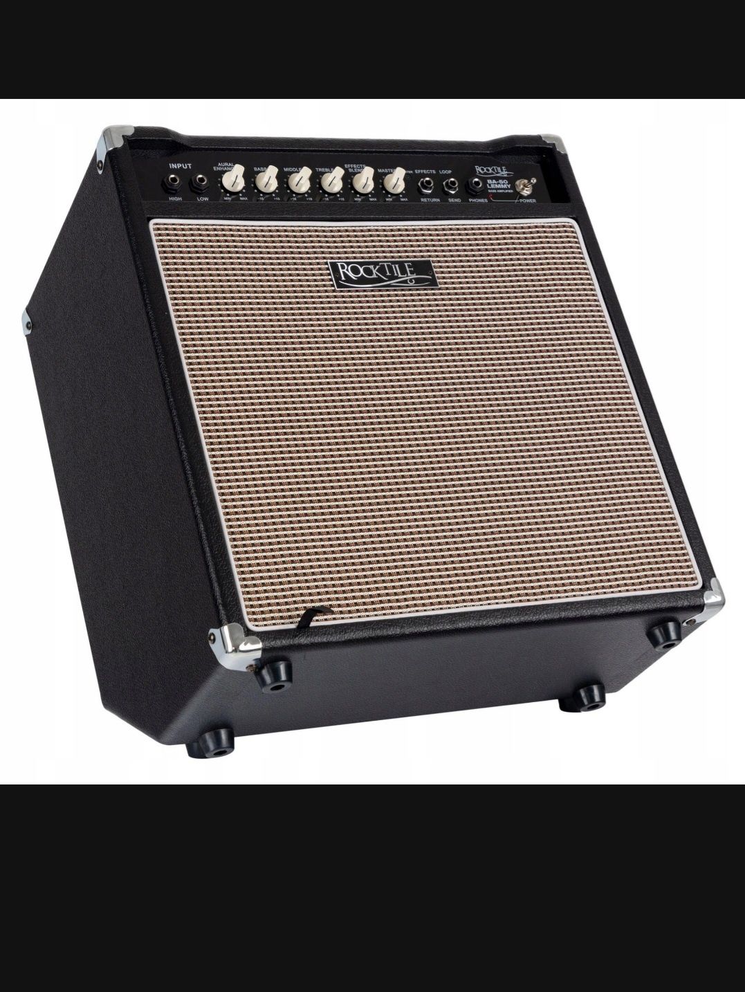 Rocktile BA-50 Lemmy Basscombo 50 W, głośnik 12", z pętlą efektów