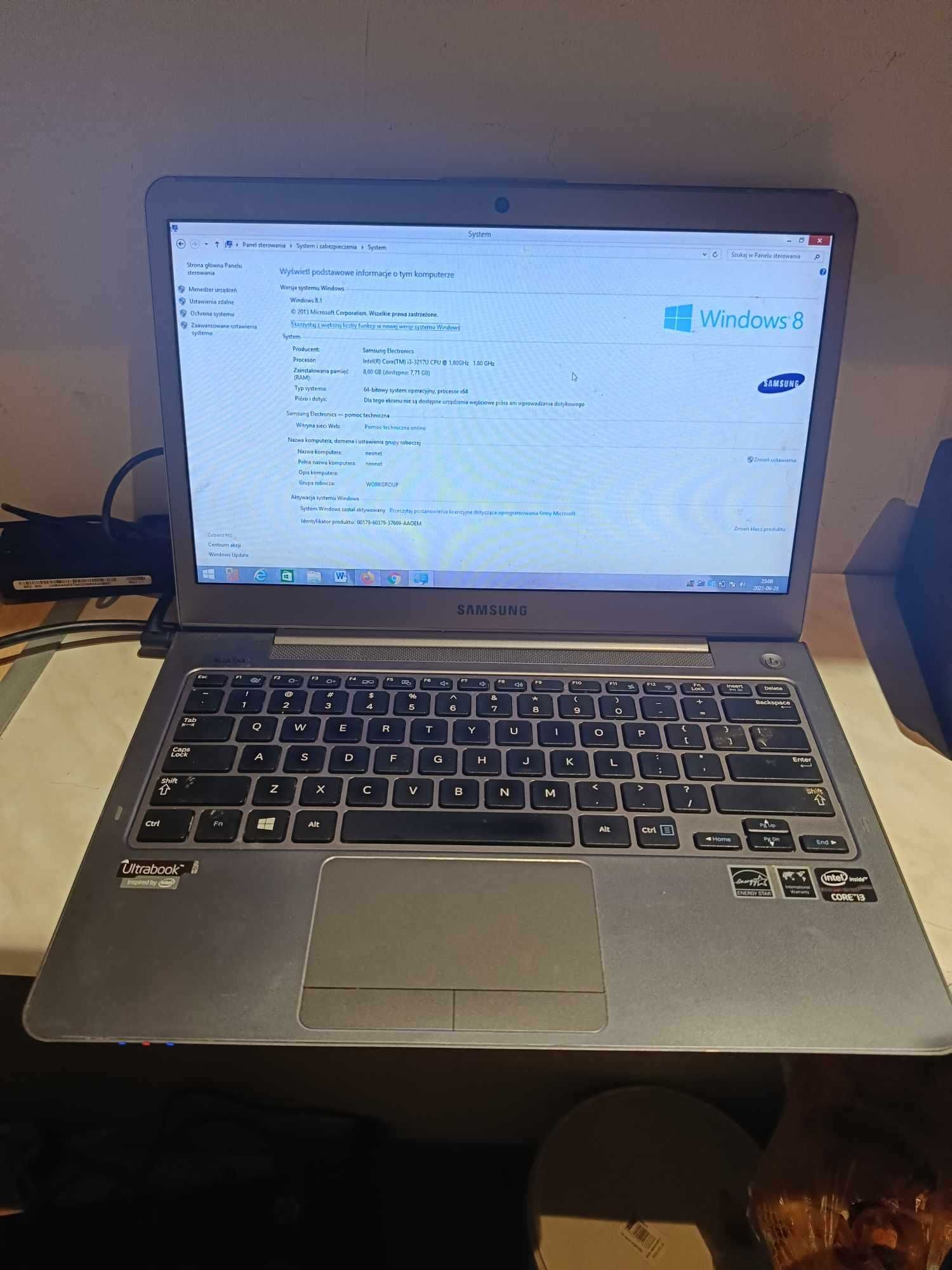 Laptop Samsung NP530U3C