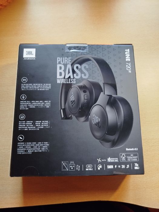 Słuchawki nauszne JBL TUNE 720BT
