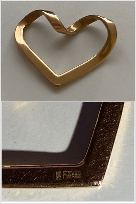 кольцо , подвеска золото 585