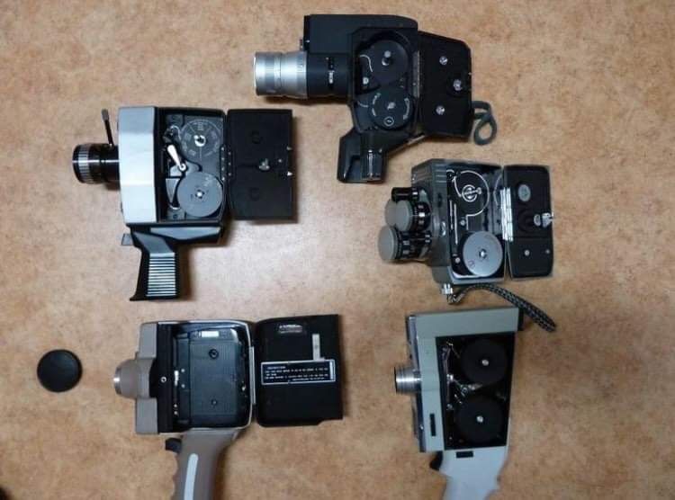 Maquinas de filmar antigas