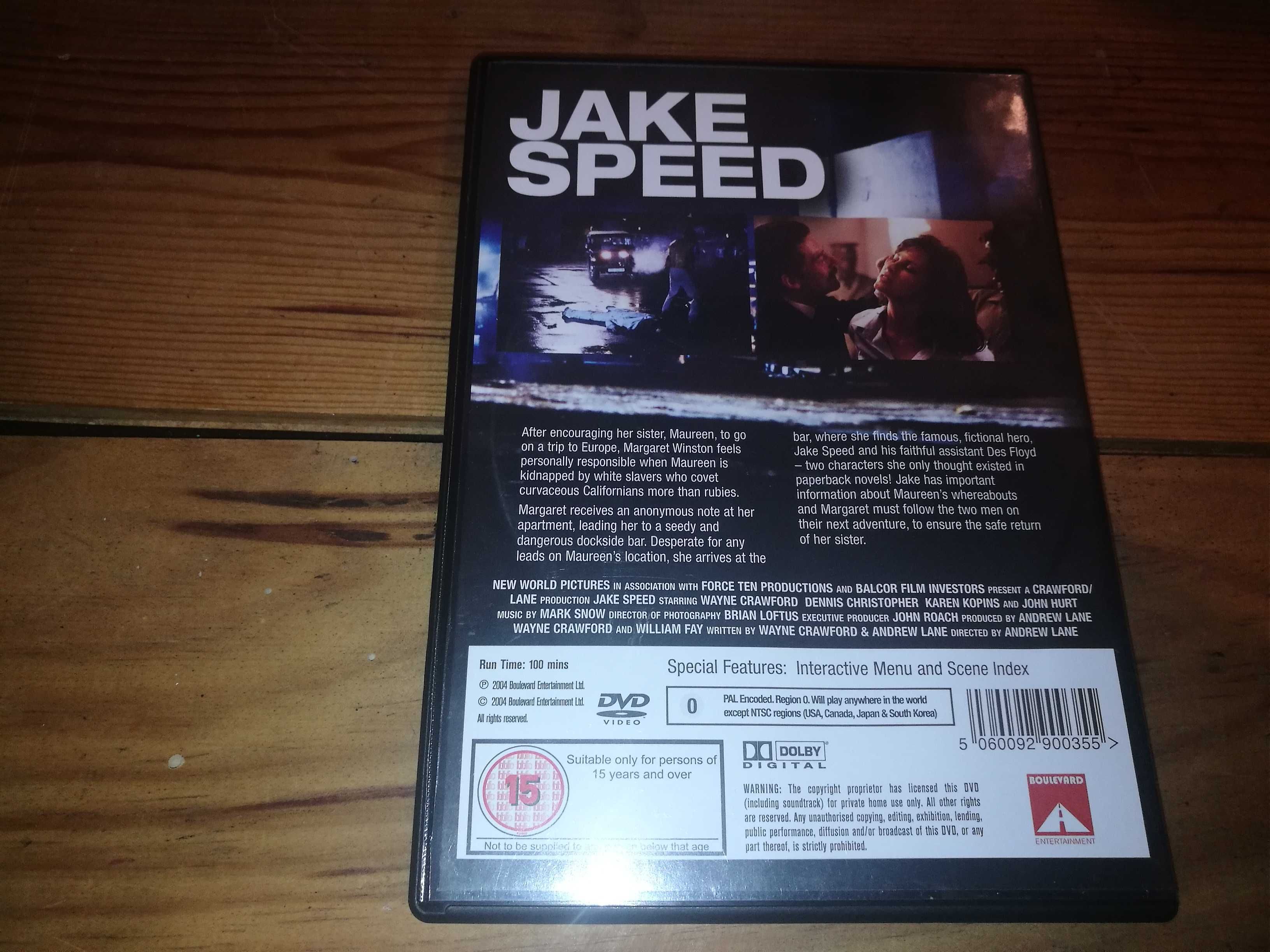 JACK SPEED DVD (sem legendagem - áudio Inglês)