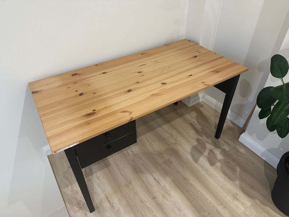 Biurko IKEA ARKELSTORP – czarne