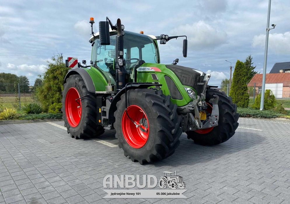 Fendt 716 Vario S4 Profi 10'' Pneumatyka 718 714