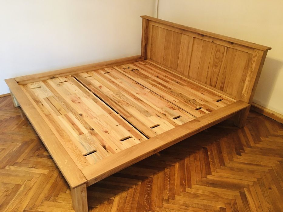 Ліжко 180*200см. масив дуб