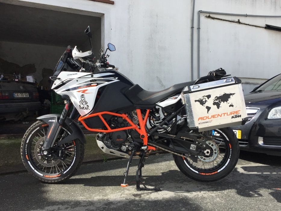 KTM Super Adventure Autocolantes e personalizações motas e malas