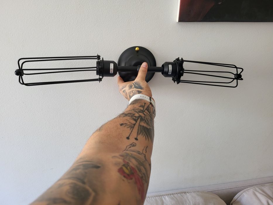 Candeeiros teto e parede