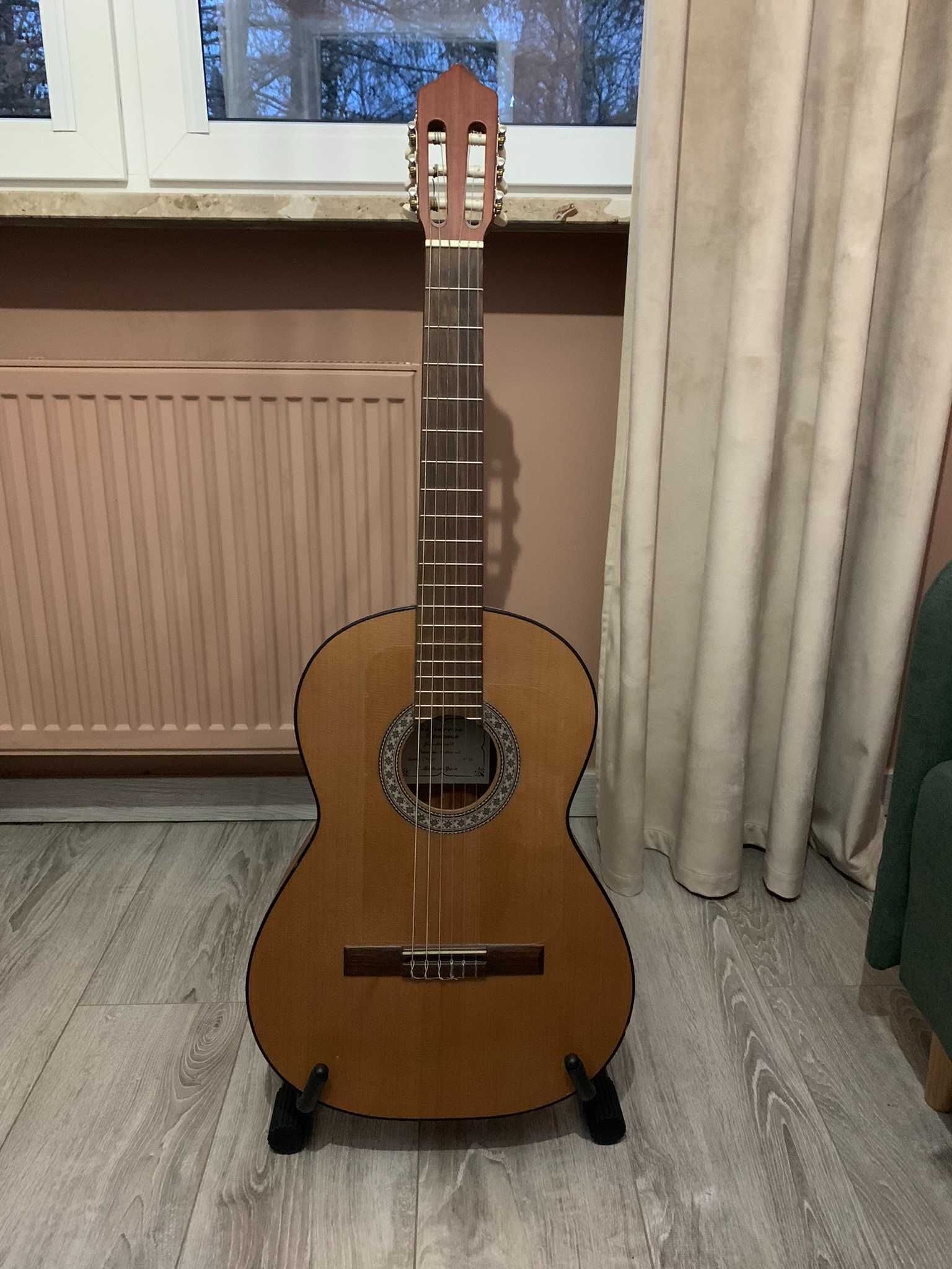 Gitara klasyczna lite drewno + gratisy