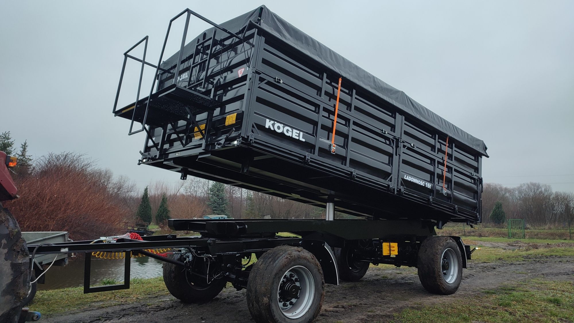 Przyczepa 12 14 16 ton nie Kogel Krone hl Zasław Pronar do bel