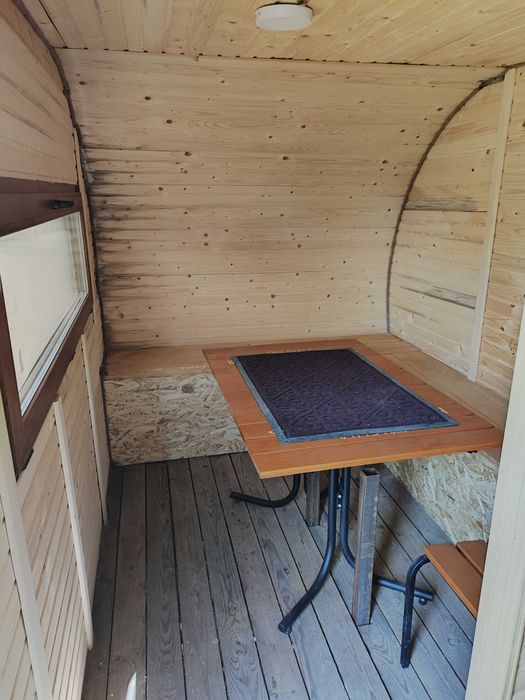 Баня на  колесах та чан