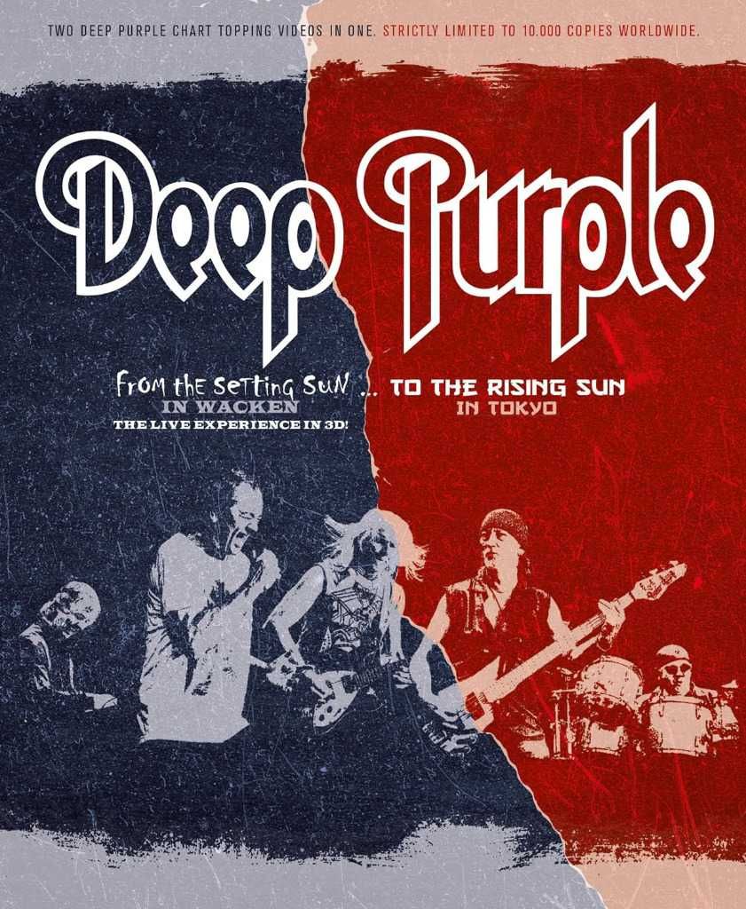 Deep Purple 3x Blu Ray Wacken LORD + Phoenix DVD