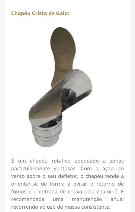 Chapéu inox lareira churrasqueira