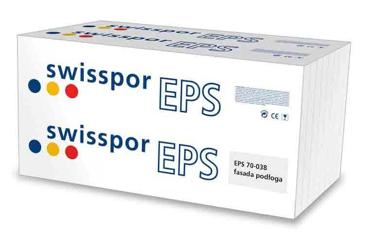 Styropian Swisspor  EPS 70 038  FASADA, Podłoga