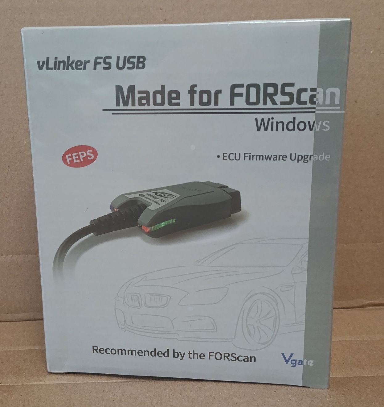 Діагностичний прилад vLinker FS USB ELM327 ForScan