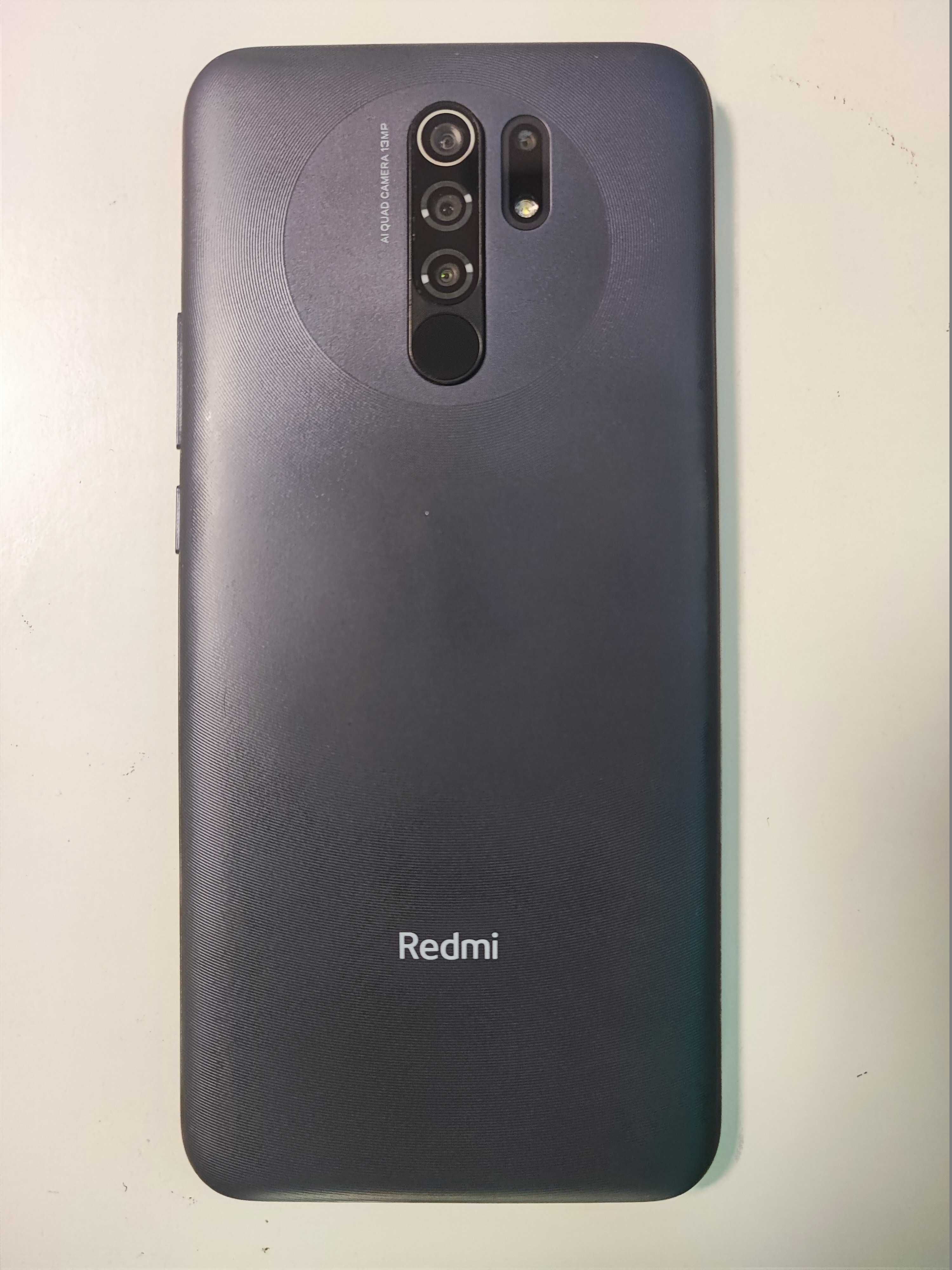 Xiaomi Redmi 9 4/64Gb Carbon Black NFC, состояние нового