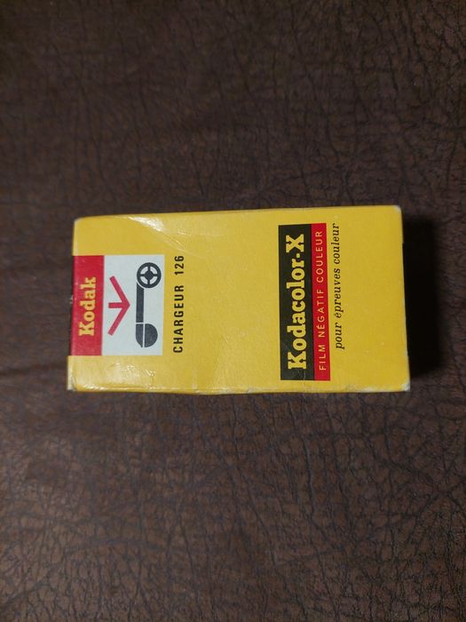 Rolo fotográfico Kodak 126 vintage