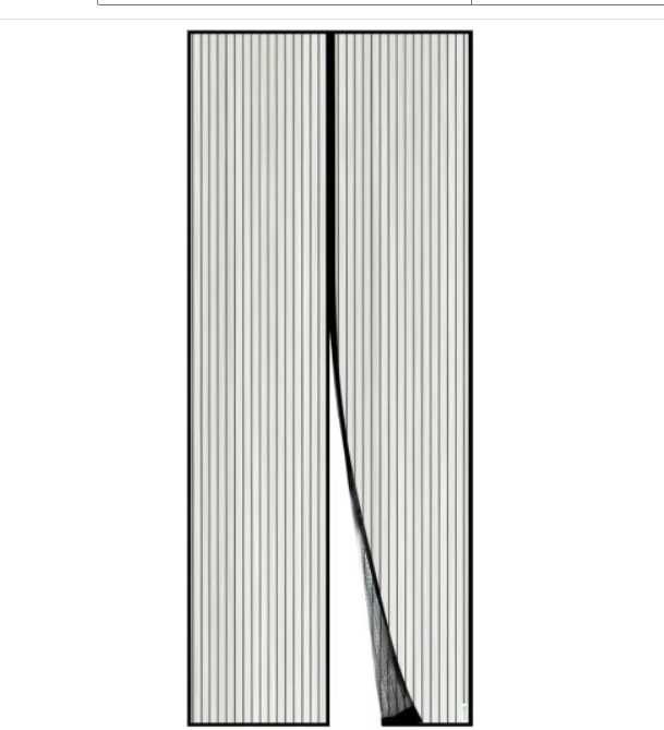 APALUS Moskitiera magnetyczna do drzwi 110 x 200 cm Apalus