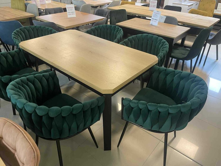 (15WN) Stół rozkładany + 6 krzeseł, okazja 1999 zł