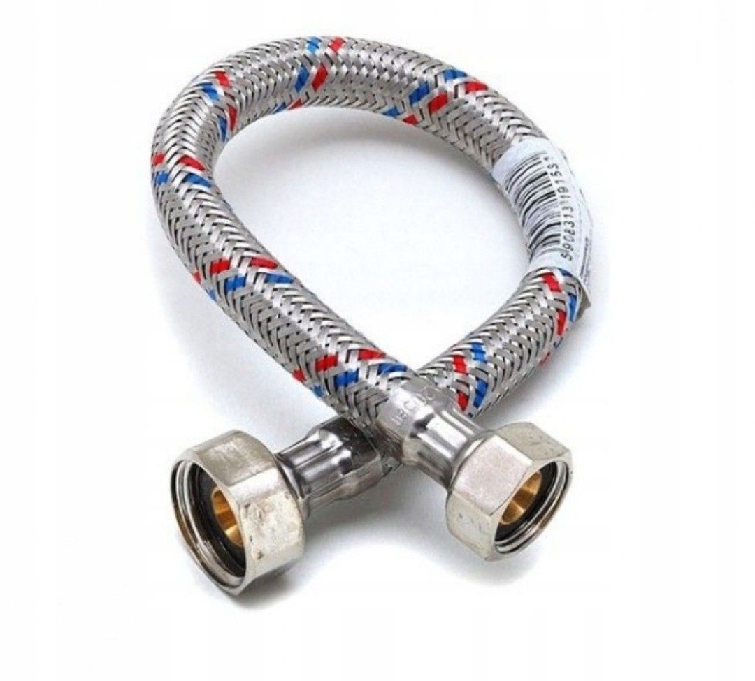 WĘŻYK DO WODY WĄŻ W OPLOCIE nierdzewny 1/2" GW 40CM

Uniwersalny wężyk