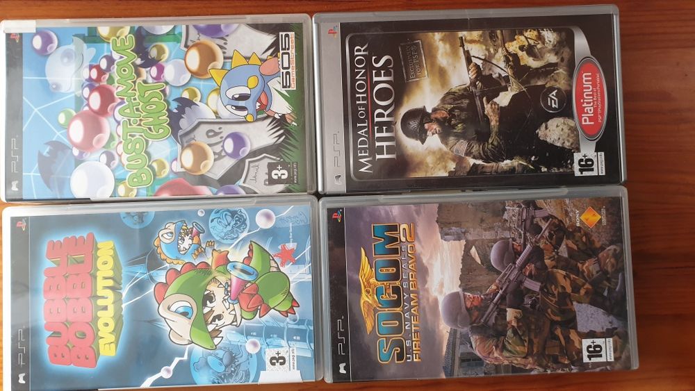 Jogos para PSP usados