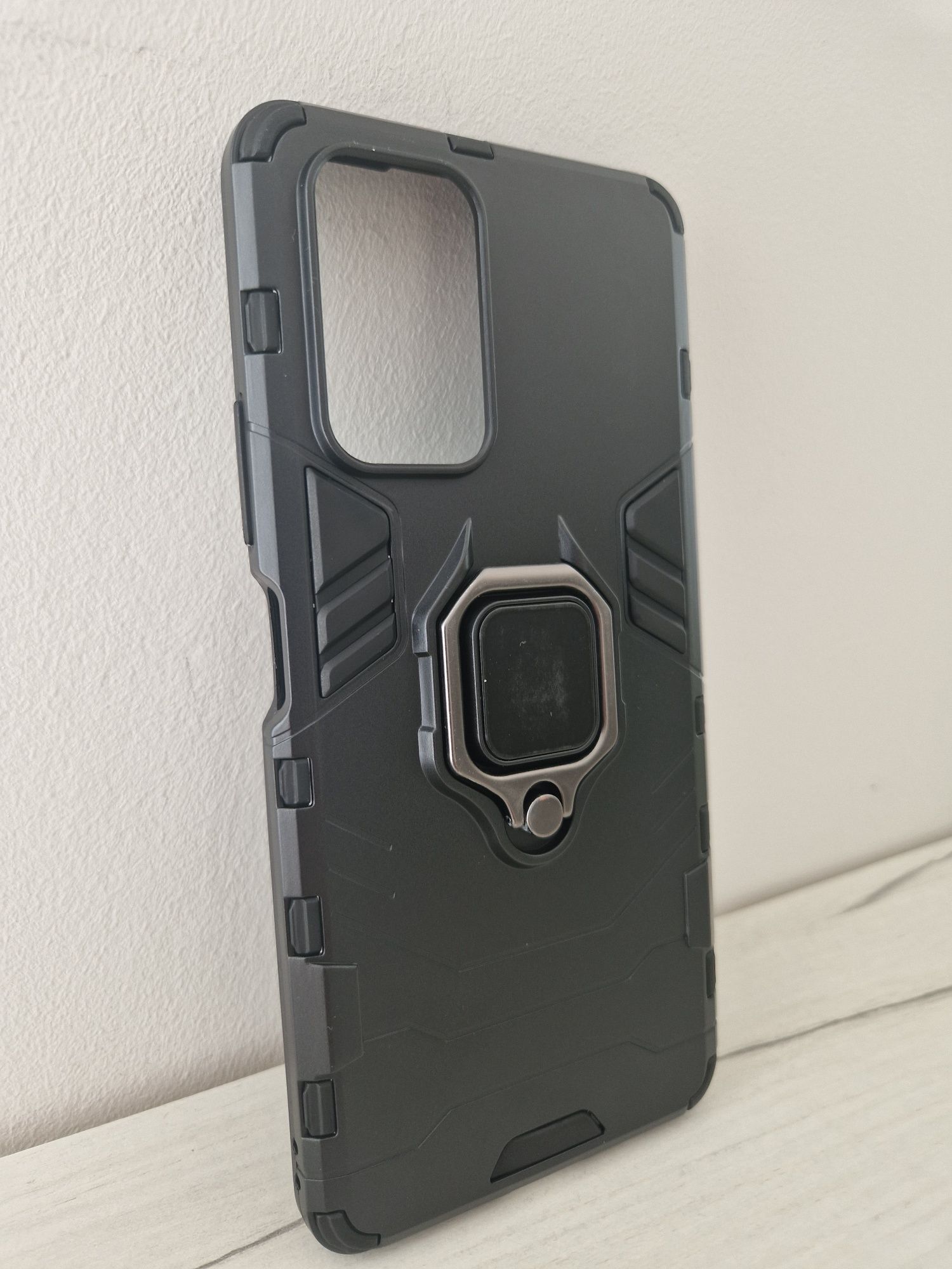 Etui Ring Armor Case do Xiaomi Redmi Note 10 Pro/Note 10 Pro Max Czarn