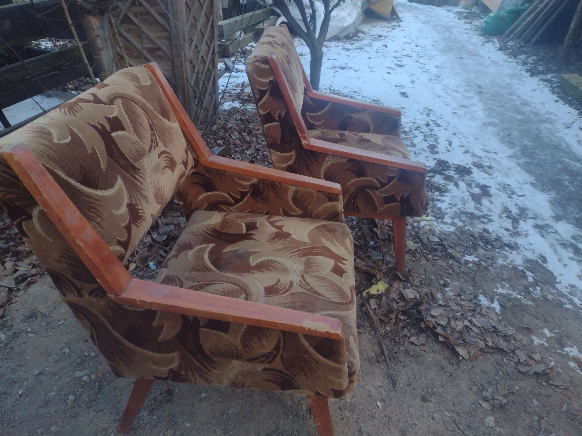 Fotele PRL krzeslo