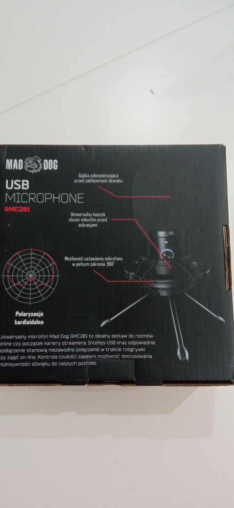 Mikrofon mad dog gmc201