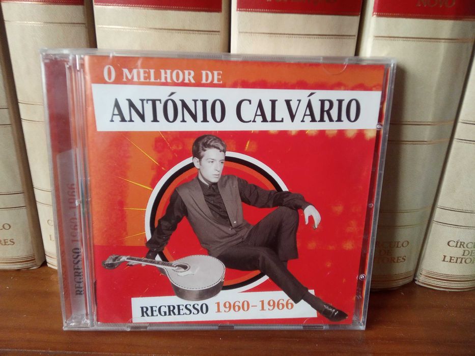 O melhor de Antonio Calvario.Regresso Cd Selado.Muito raro.