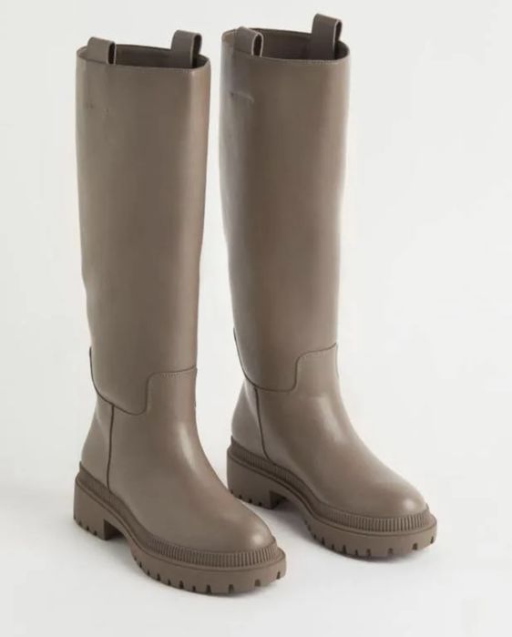 Сапоги. Чоботи. H&M шкіряні