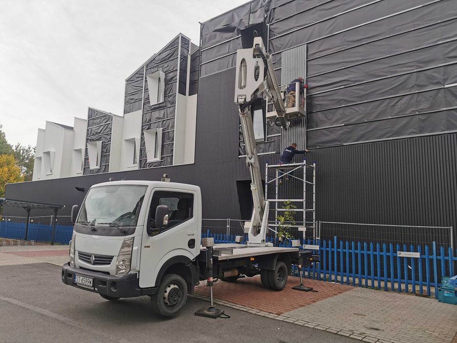 Wynajem podnośnik koszowy / zwyżka 20 m  25 m