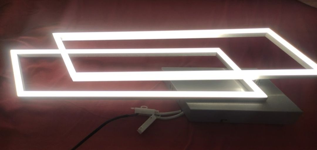 Lampa kolekcjonerska LED ledowa sufitowa ruchome ramię 40 w 4000 lumen