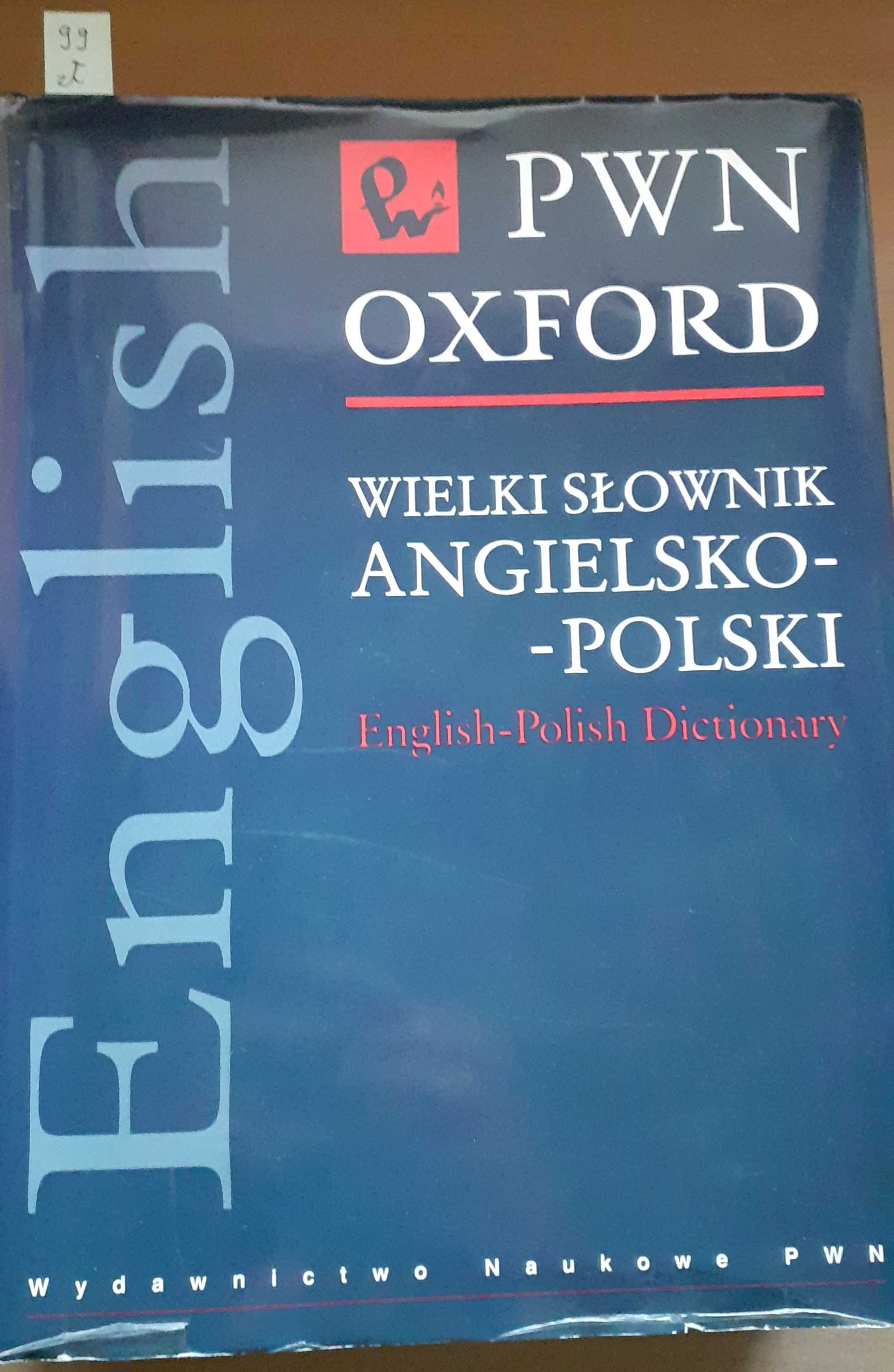 Wielki słownik angielsko-polski PWN Oxford Praca zbiorowa