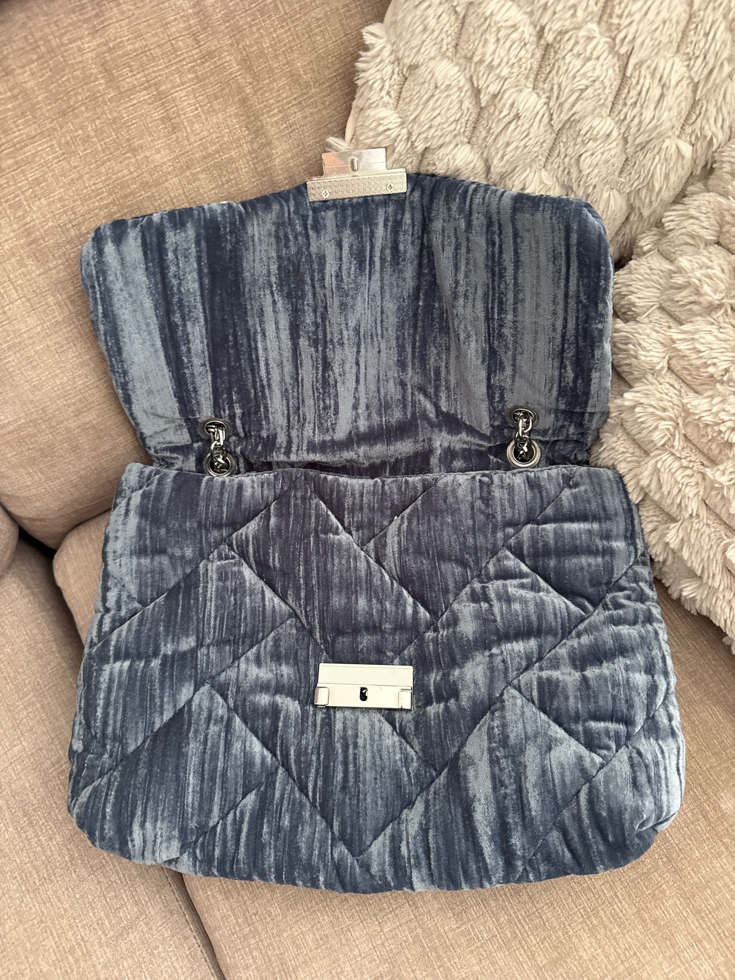 Mala Azul Zara Semi-Nova