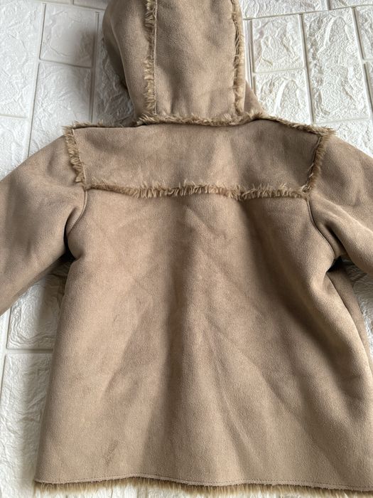 Стильна штучна дитяча дублянка на 2-3 роки тепла 92-98 см
