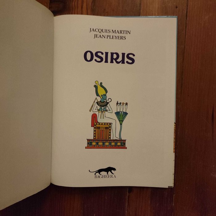 Banda desenhada - "Le pharaon" e "Osiris" - Keos e Orion