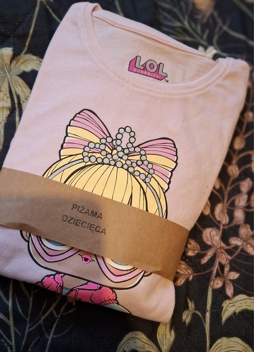 Piżama dla dziewczynki 116 6 lat Nowa