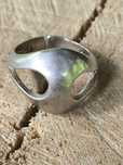Stary srebrny pierścionek Siersbol Danisch Ring . Vintage