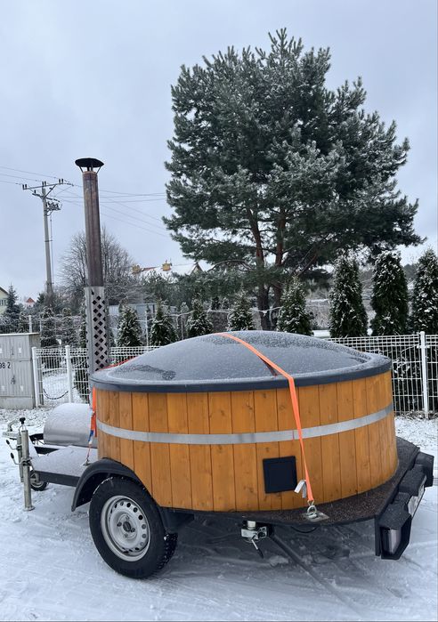 Wynajem Mobilnej Balii Ogrodowej / jacuzzi/ spa/ bania